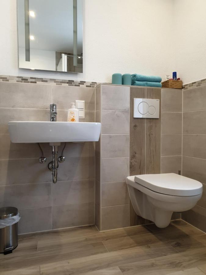 Ferienwohnung Im Bachtal Pommern Bagian luar foto