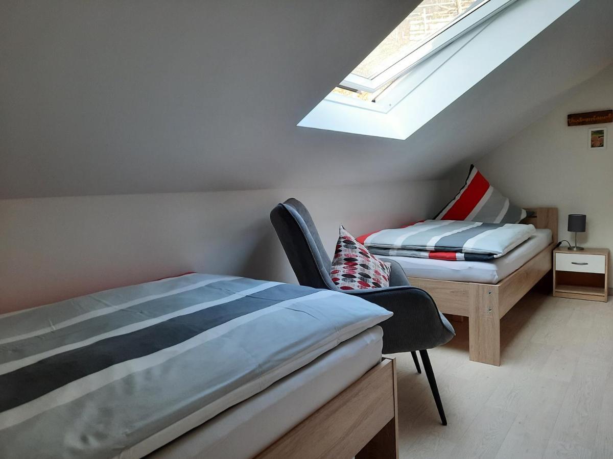 Ferienwohnung Im Bachtal Pommern Bagian luar foto