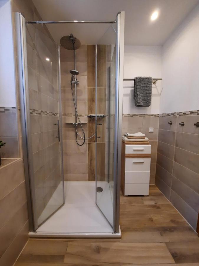 Ferienwohnung Im Bachtal Pommern Bagian luar foto