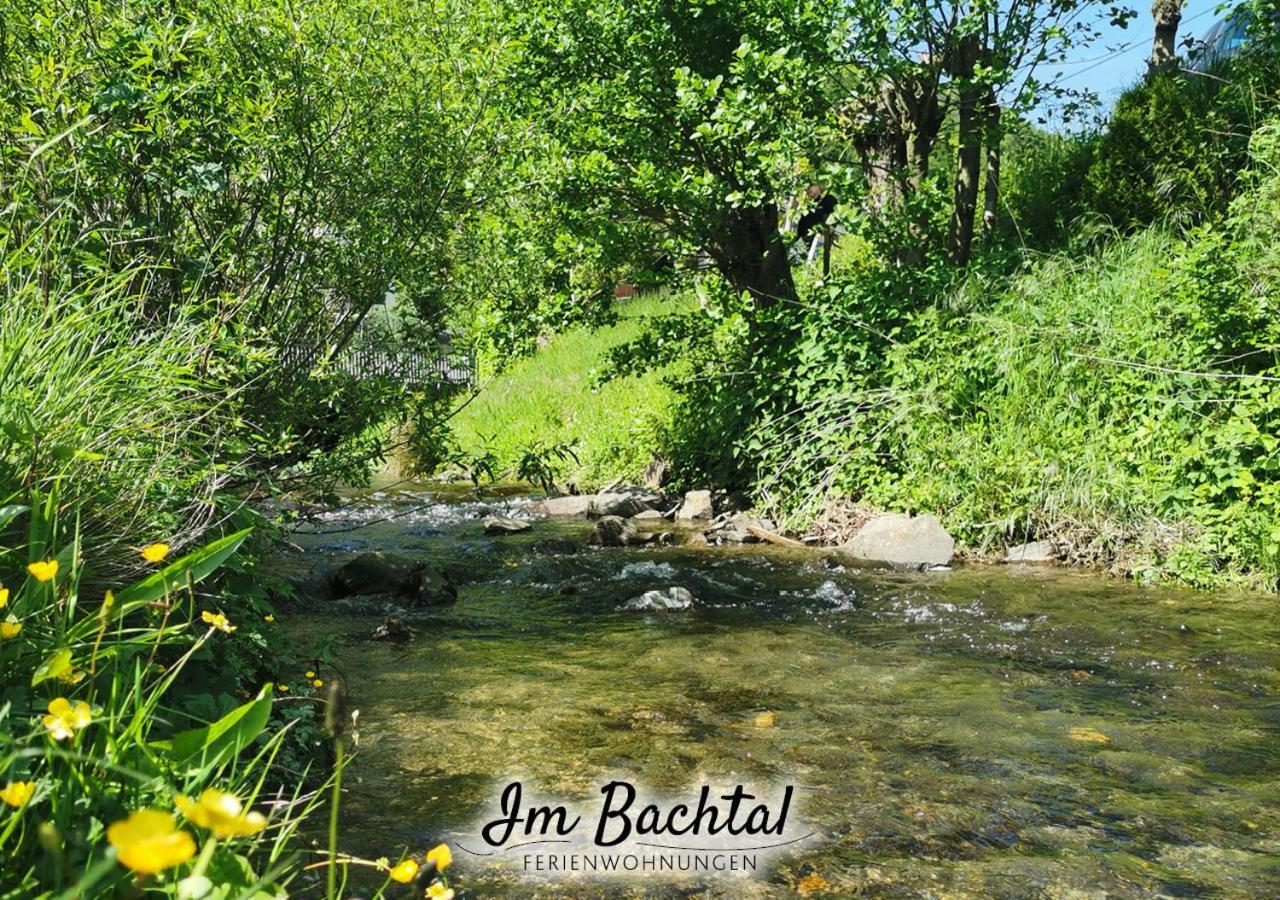 Ferienwohnung Im Bachtal Pommern Bagian luar foto